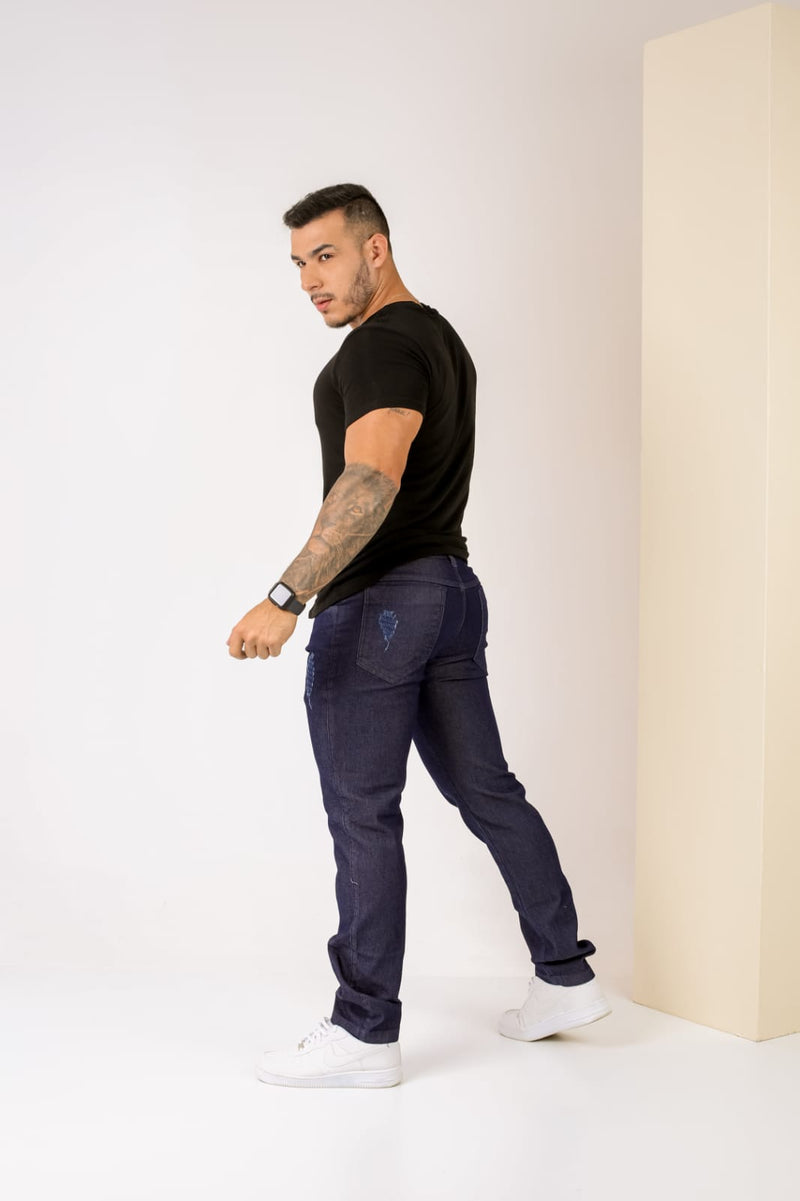 Calça Masculina Jeans Slim Lisa - Bs Multimarcas