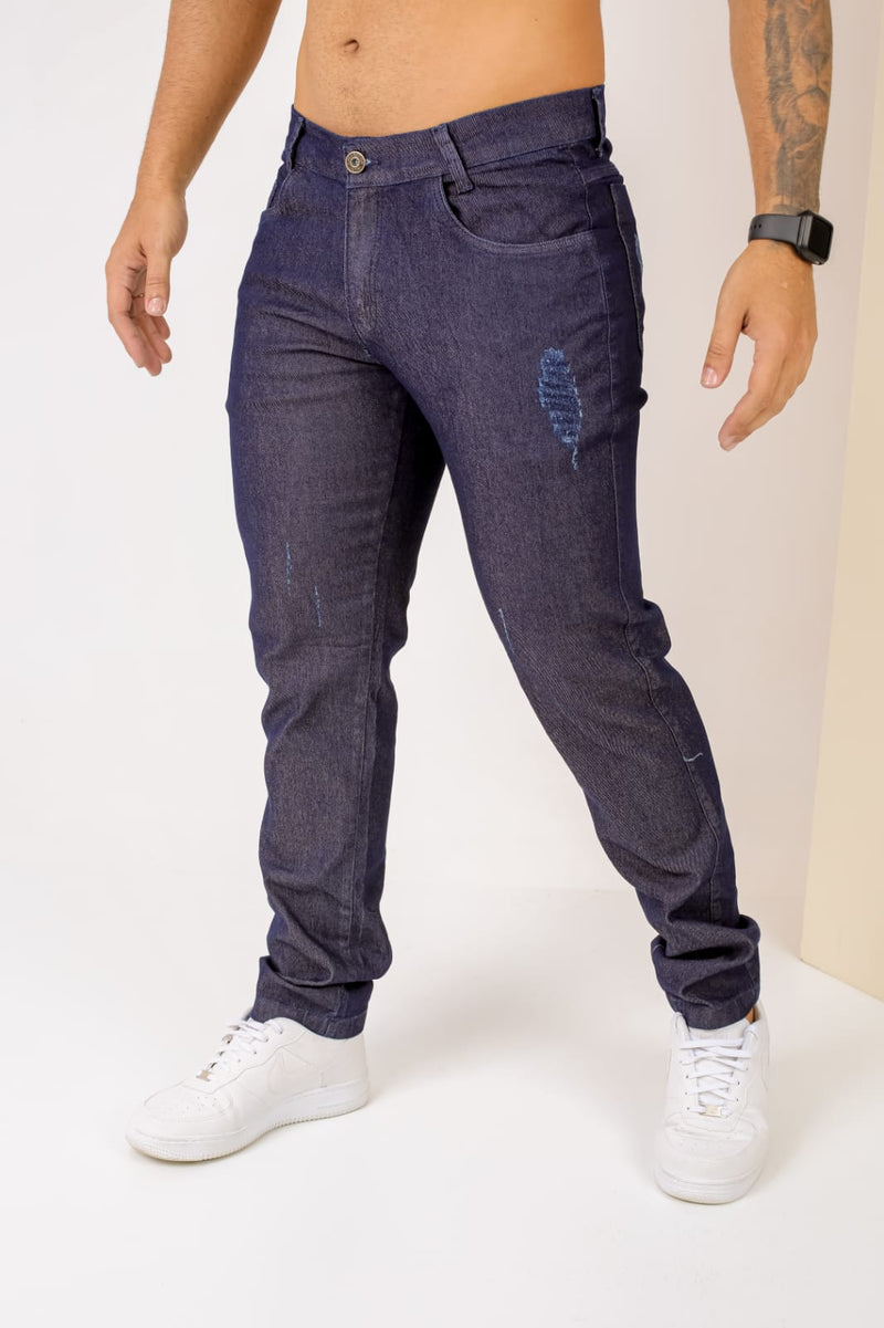 Calça Masculina Jeans Slim Lisa - Bs Multimarcas