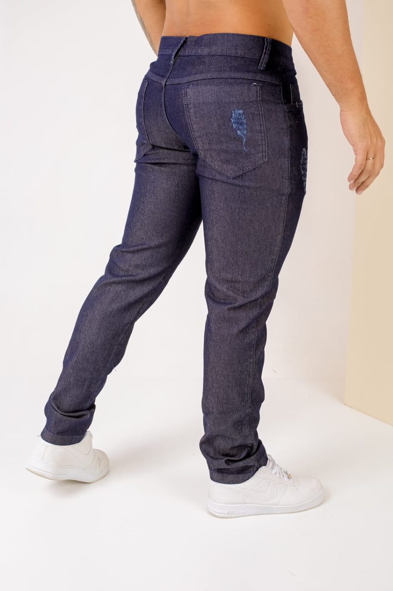 Calça Masculina Jeans Slim Lisa - Bs Multimarcas
